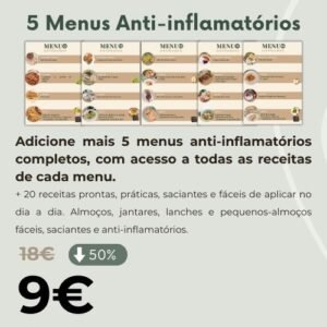 Ebook 5 Menus Anti-inflamatórios