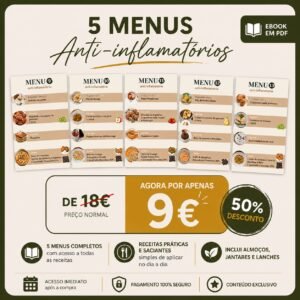 Ebook 5 Menus Anti-inflamatórios